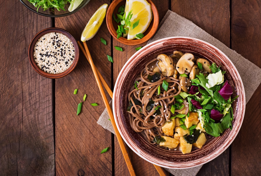 mie instan vegan
