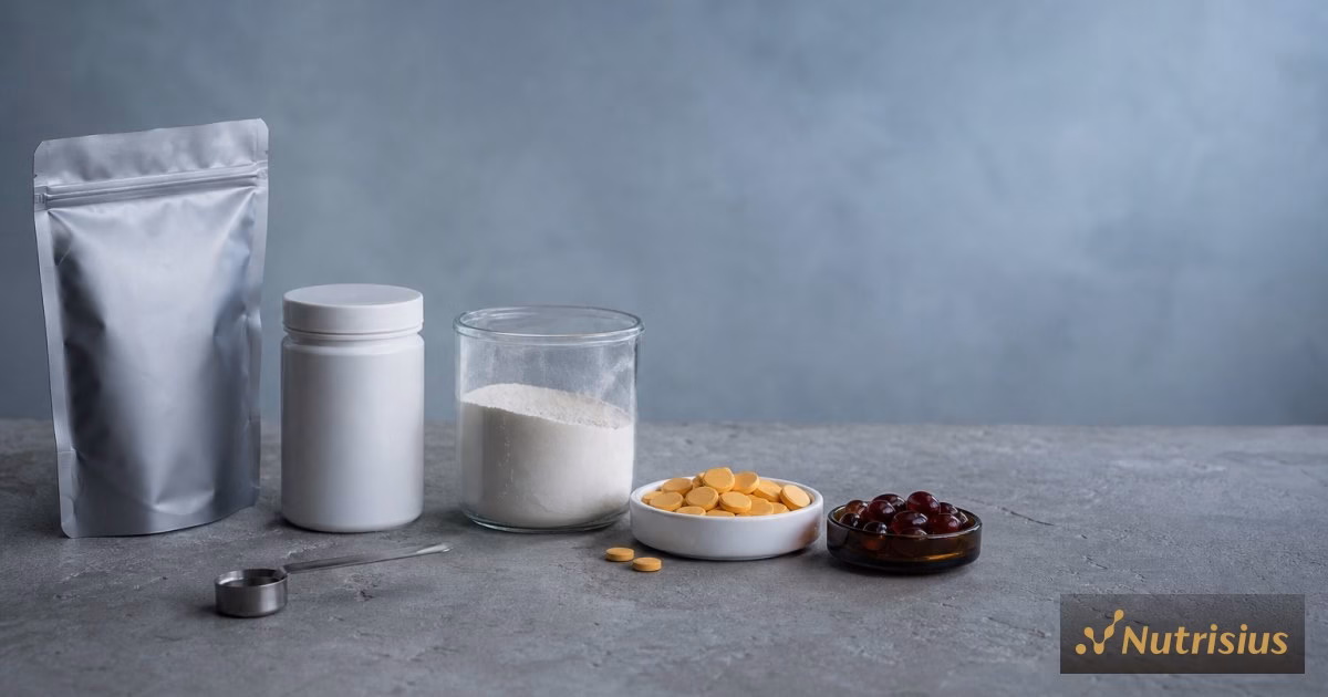 Perbandingan kolagen, vitamin C, dan astaxanthin untuk menyusun formula beauty drink.