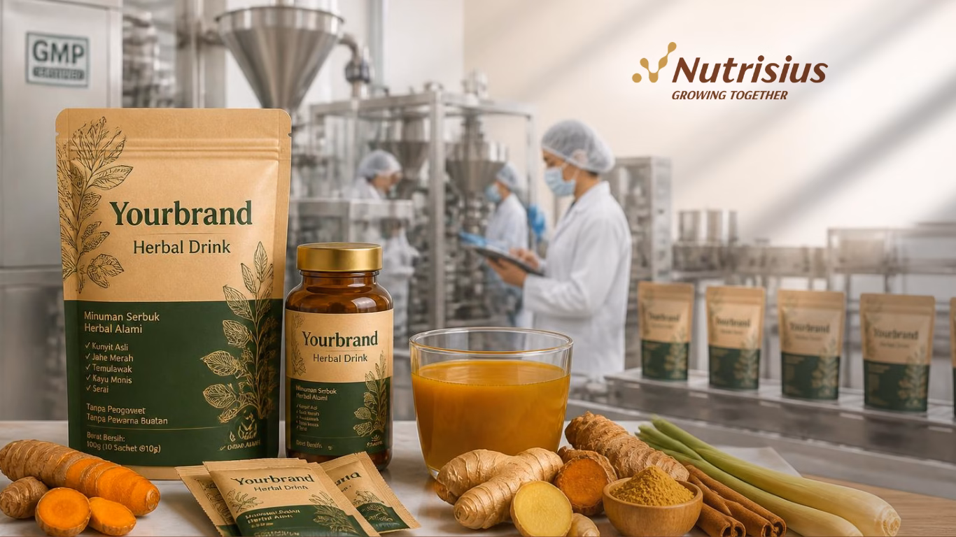 Maklon Minuman Herbal